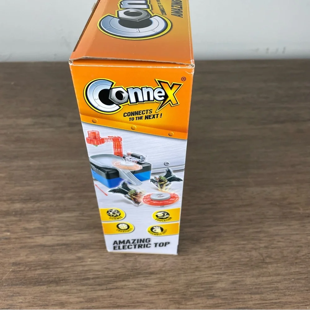 Connex Amazing Electric Top Make Your Own Spinning Top Learn Physics of Rotation